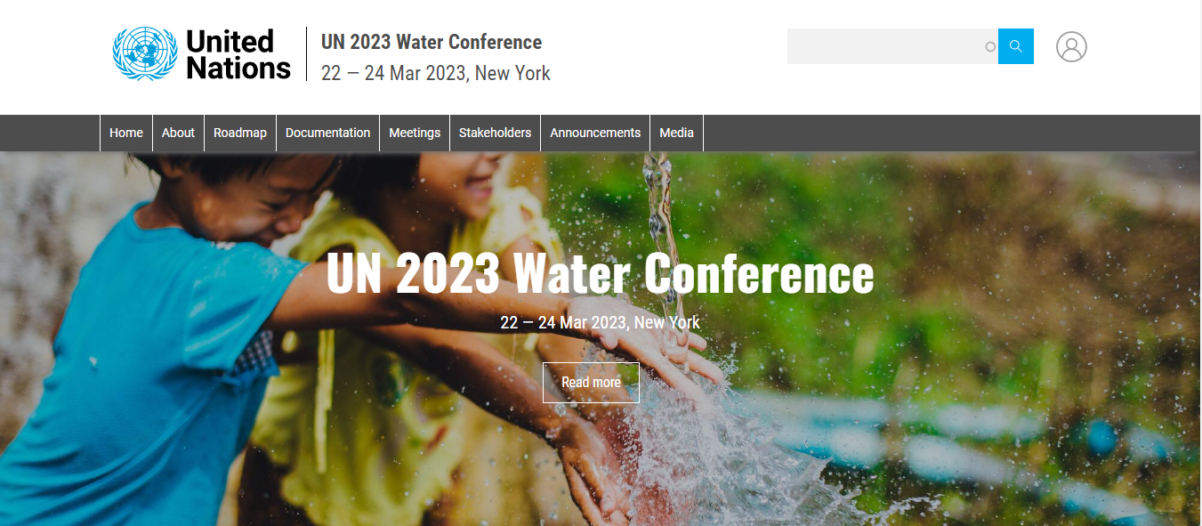 United Nations 2023 Water Conference South Asia Rainwater Network